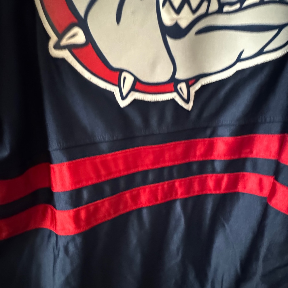 Gonzaga Bulldogs Player Issued #35 Basketball 2XL Navy and Red Bulldog College - Picture 5 of 8